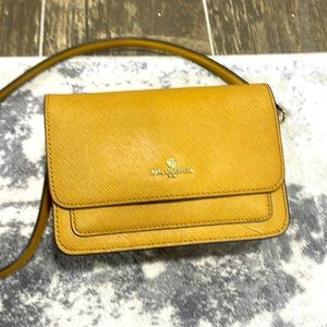 Mini purse over the shoulder by Karl Lagerfeld.